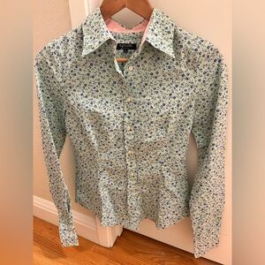 Paul Smith Black Label Floral Button-Down Shirt.Size 2/ 38. New without tags